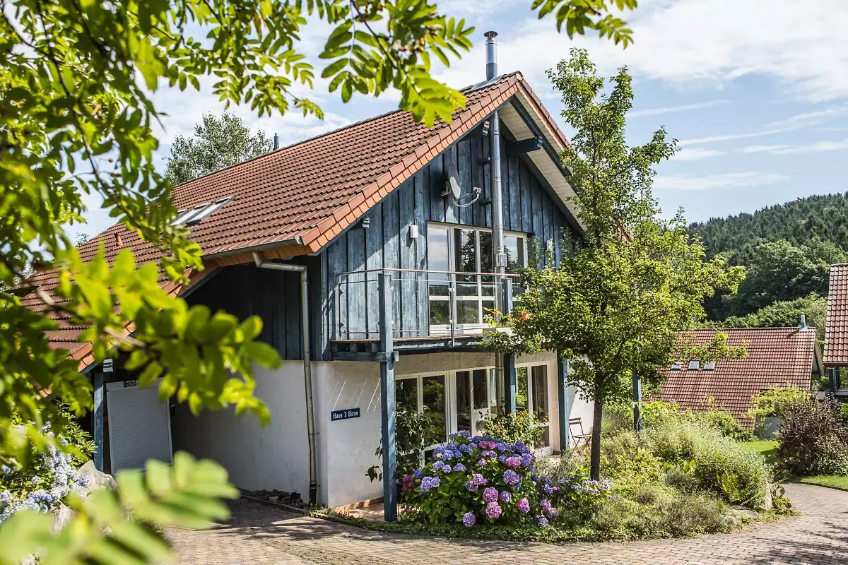 Ein Ferienhaus im Grünen